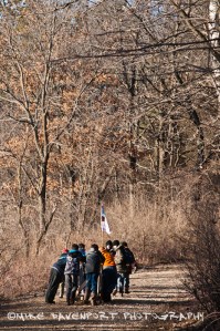 On the Trail at the Klondike